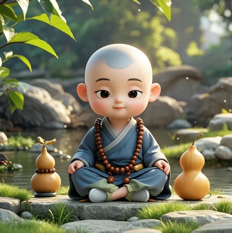 hình avatar chú tiểu