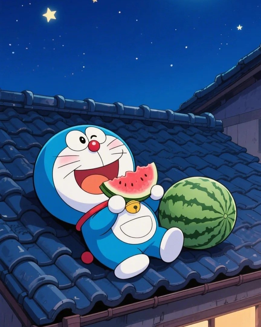 hình avatar doremon