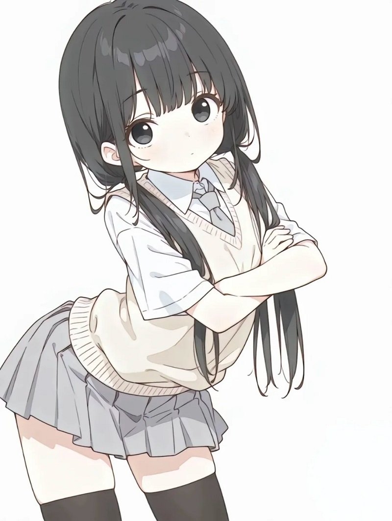 hình nền anime cute nữ