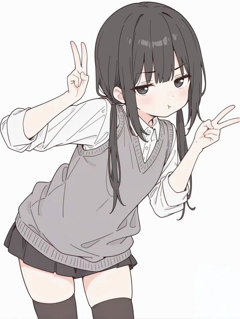 hình nền anime nữ dễ thương