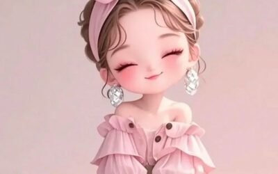 hình nền chibi cute nữ