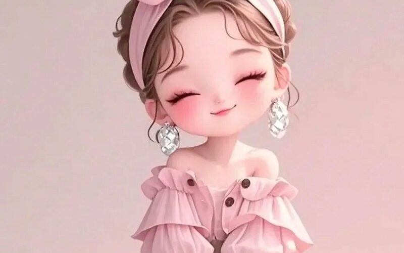 hình nền chibi cute nữ