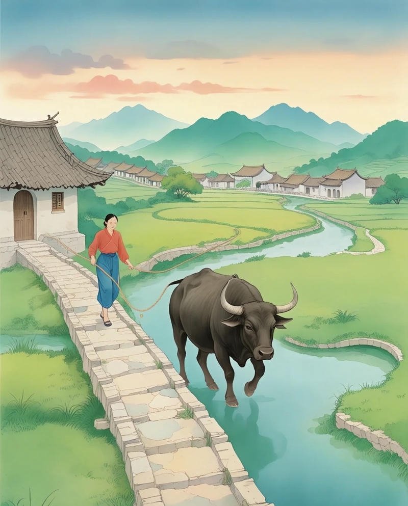 hình nền con trâu đẹp