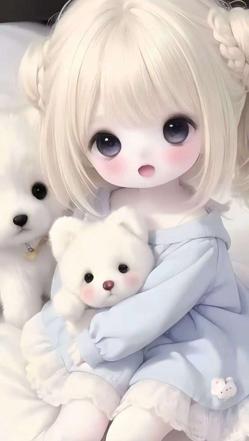 hinh nen cute nu