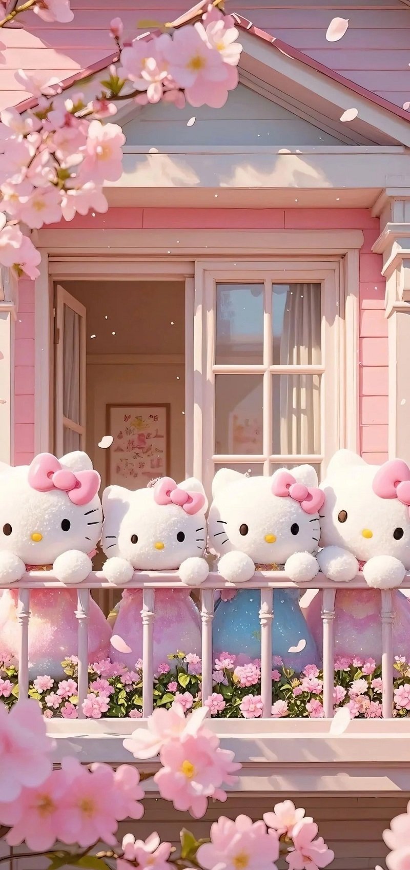 hình nền hello kitty cho iphone