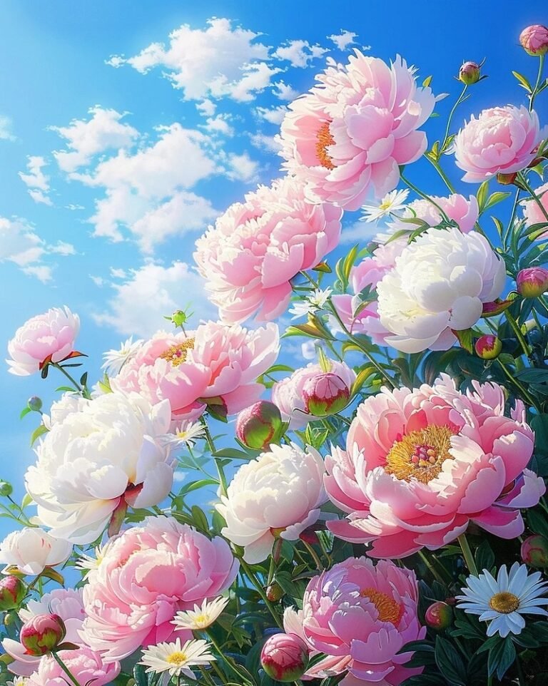 hình nền hoa mẫu đơn cho iphone