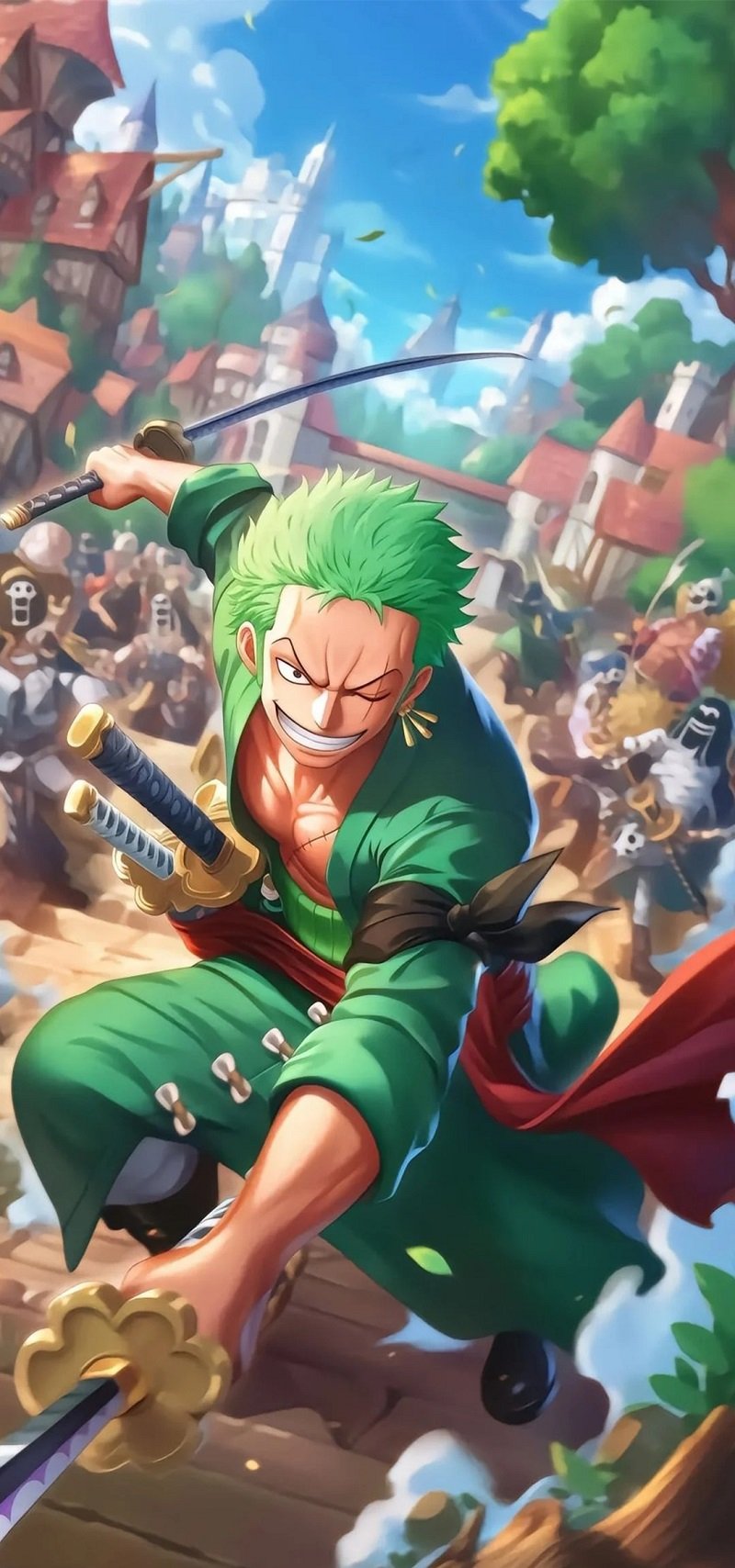 hình nền one piece 4k cho điện thoại