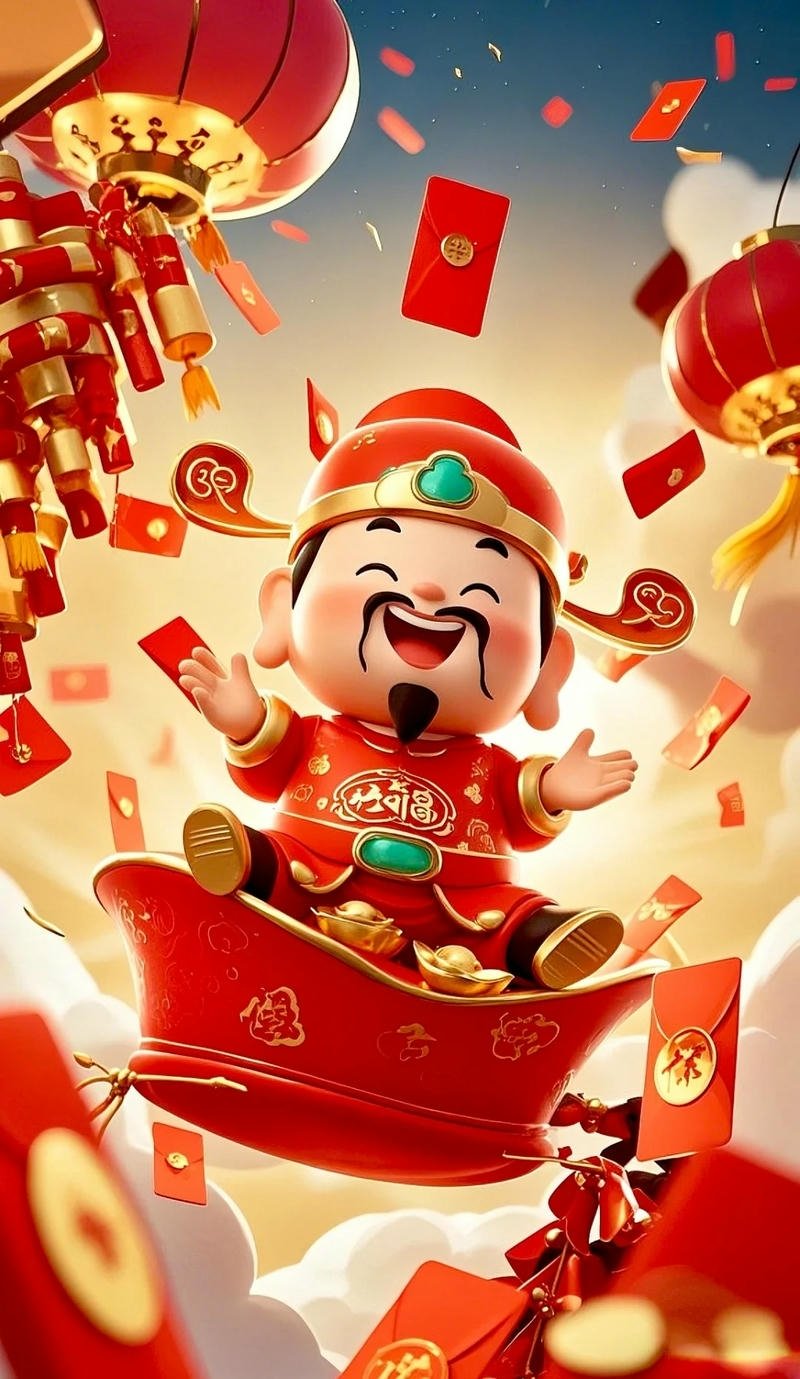 hình nền thần tài