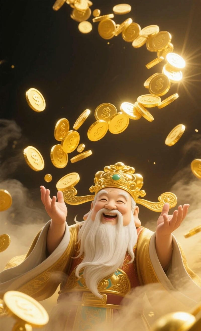 hình nền thần tài 3d
