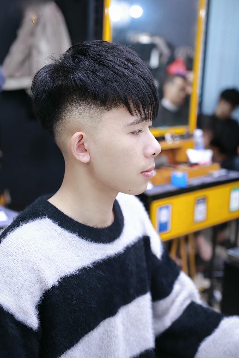 kiểu layer bung nam đẹp