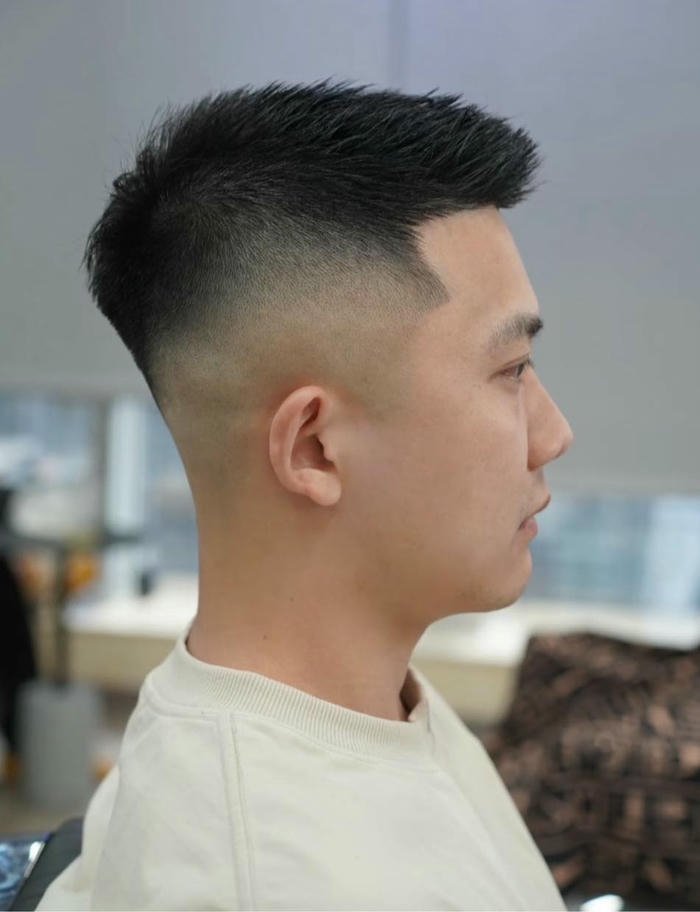 kiểu tóc mohican dài