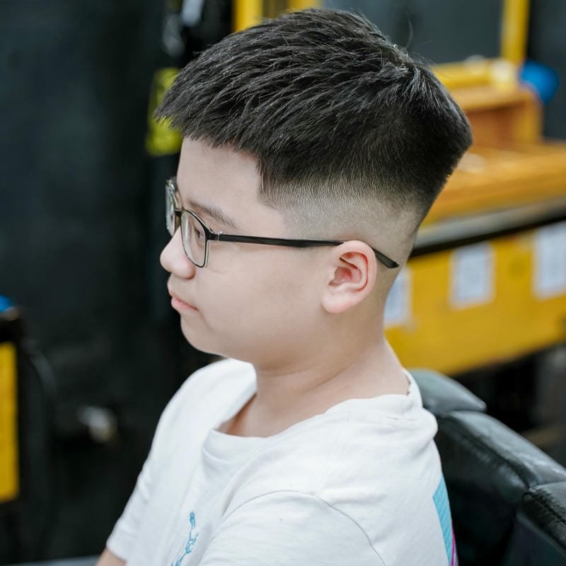 kiểu tóc nam ngắn đơn giản
