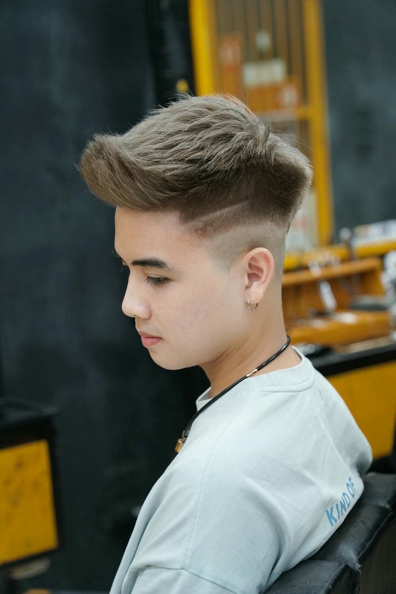 kiểu tóc short quiff sơn tùng