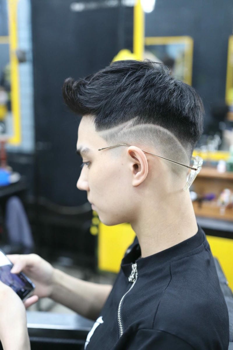 kiểu tóc short quiff sport