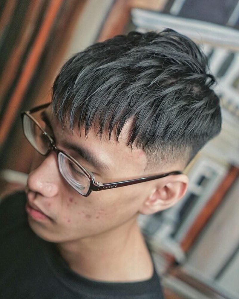 layer bung nam mặt dài