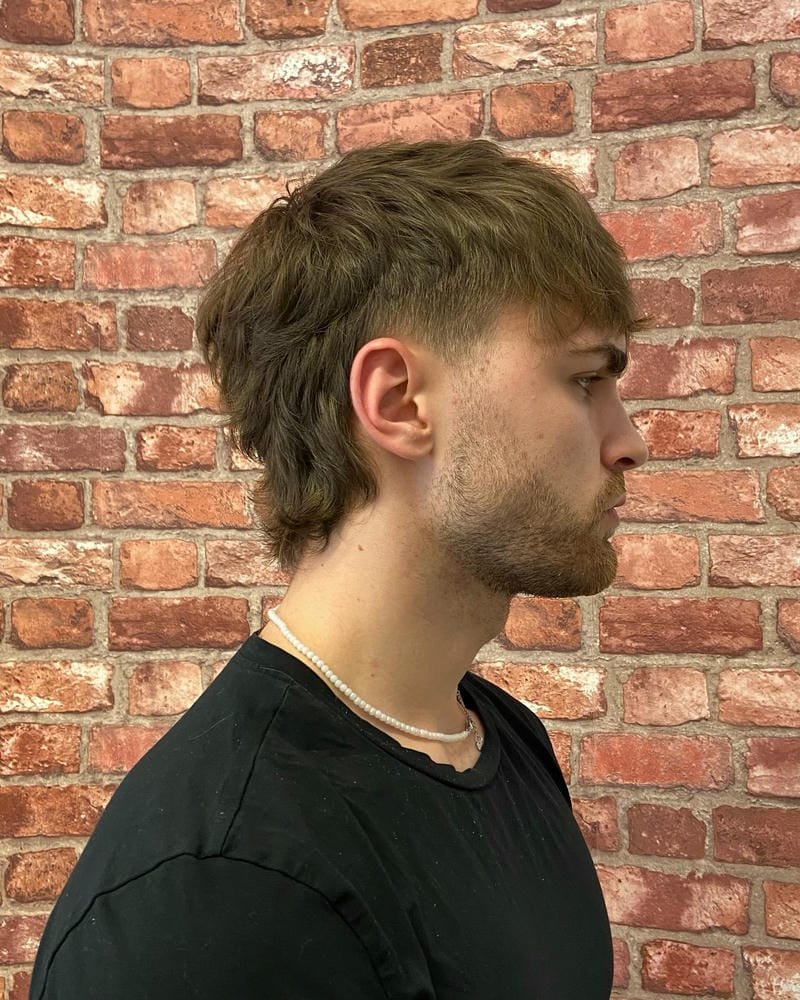 layer mullet cho nam