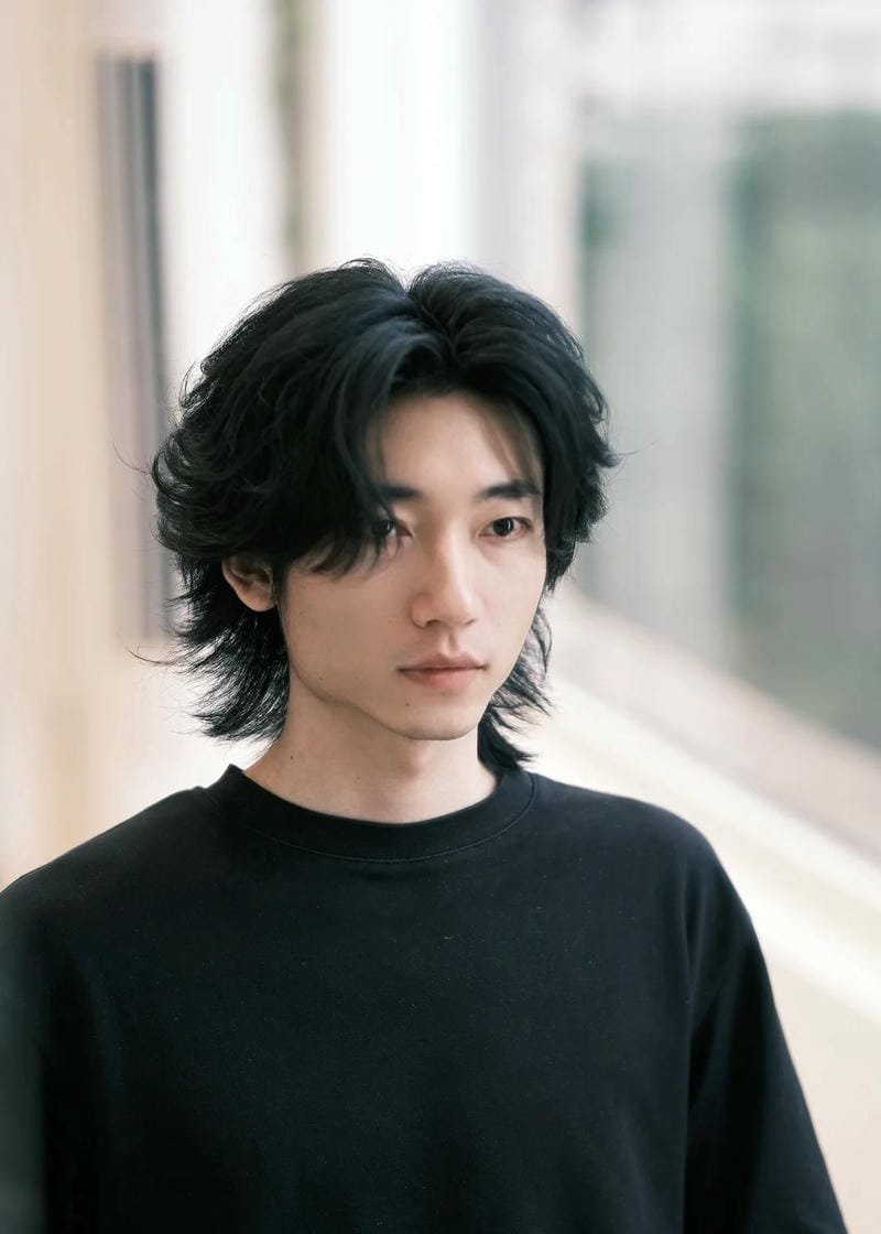 layer mullet ngắn nam