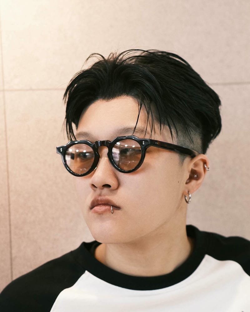 middle part ngắn