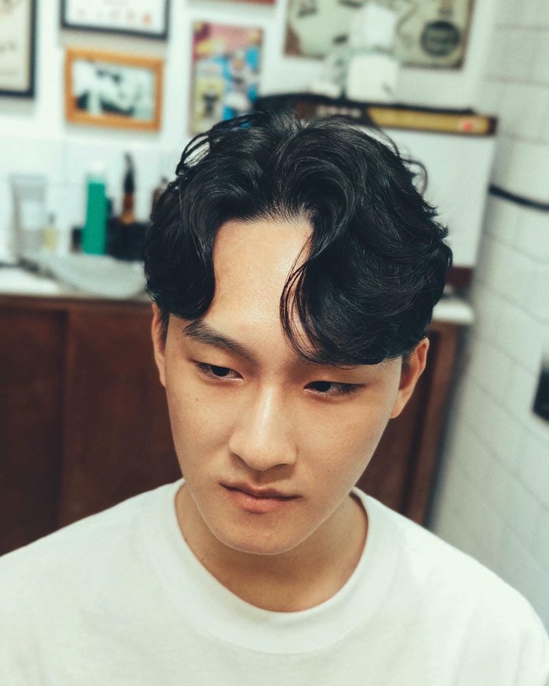 middle part uốn gợn sóng