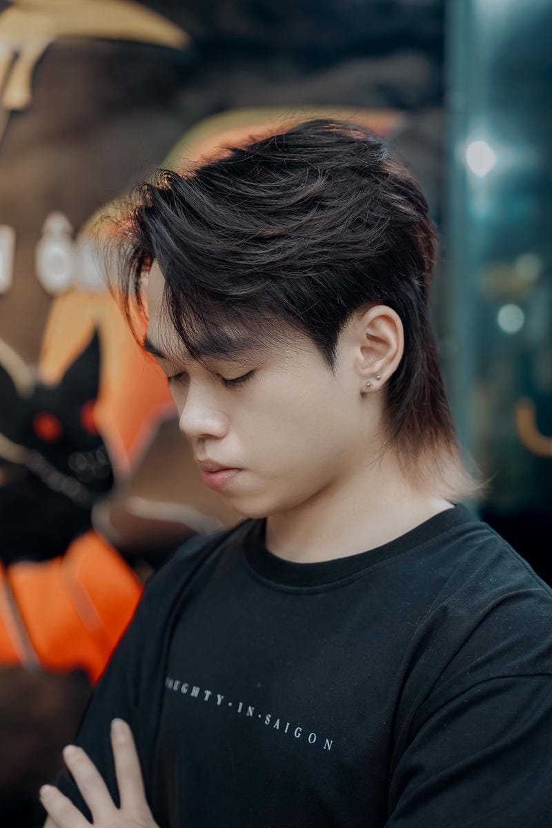 mullet layer nam uốn