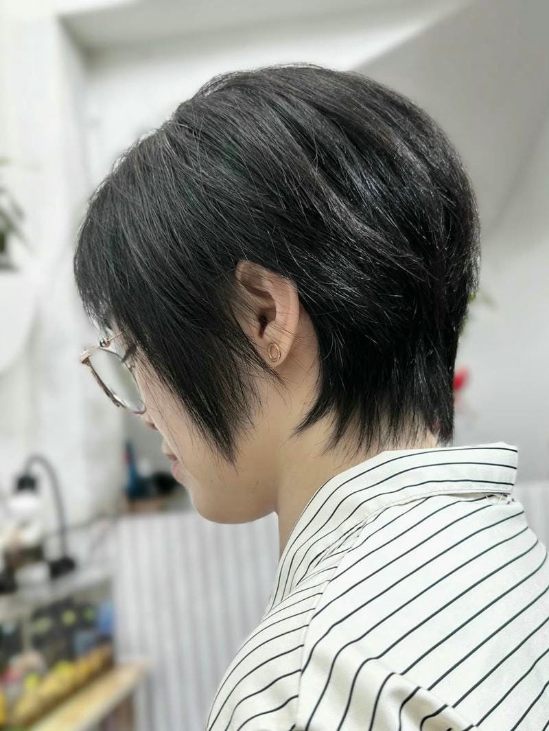 mullet layer ngắn
