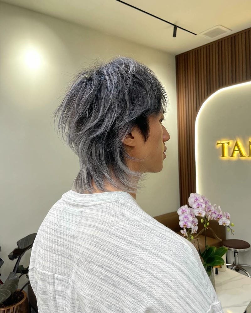 mullet layer ngắn nam