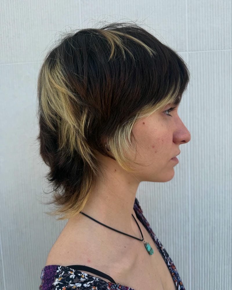mullet ngắn