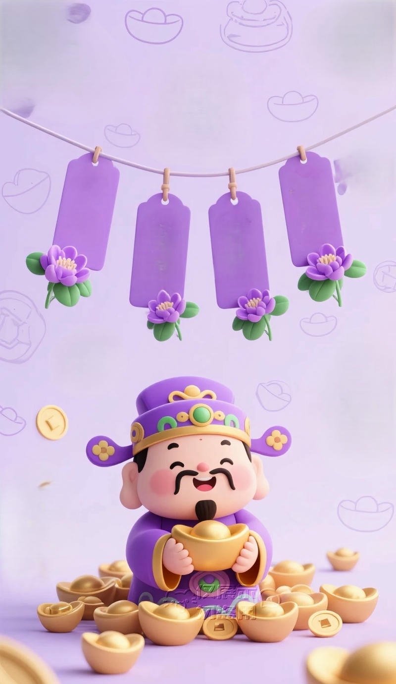 ông thần tài hình nền