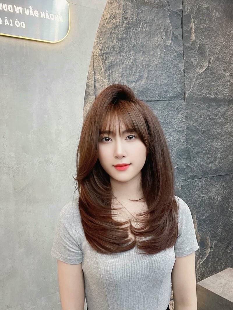 tóc layer bung đẹp nhất