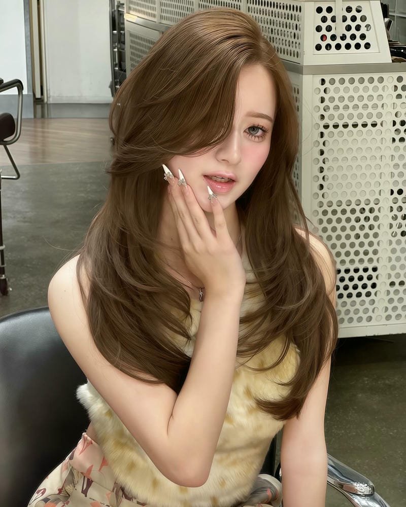 tóc layer mullet nữ
