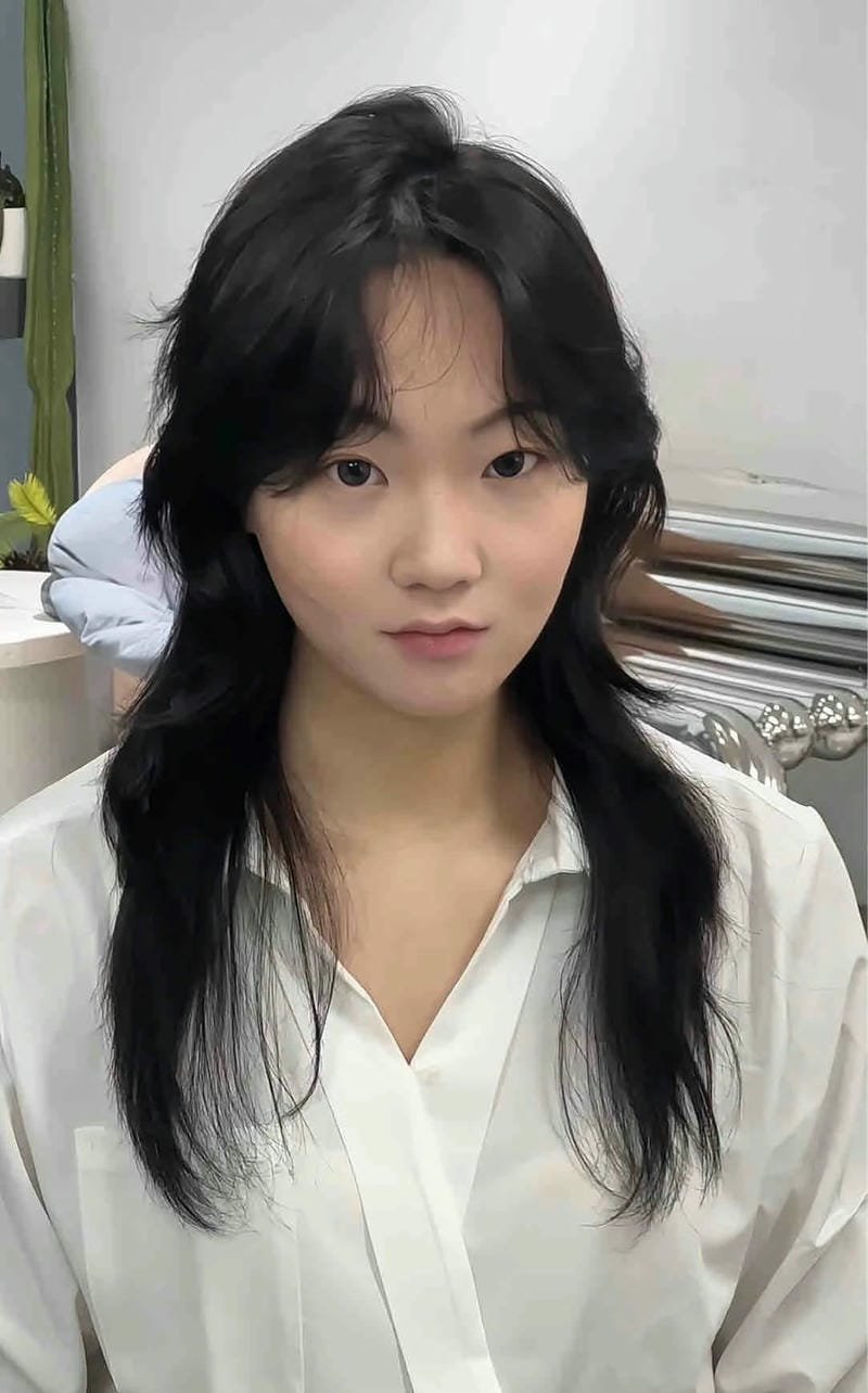 tóc mullet dài nữ