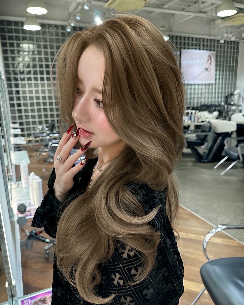 tóc mullet layer nữ
