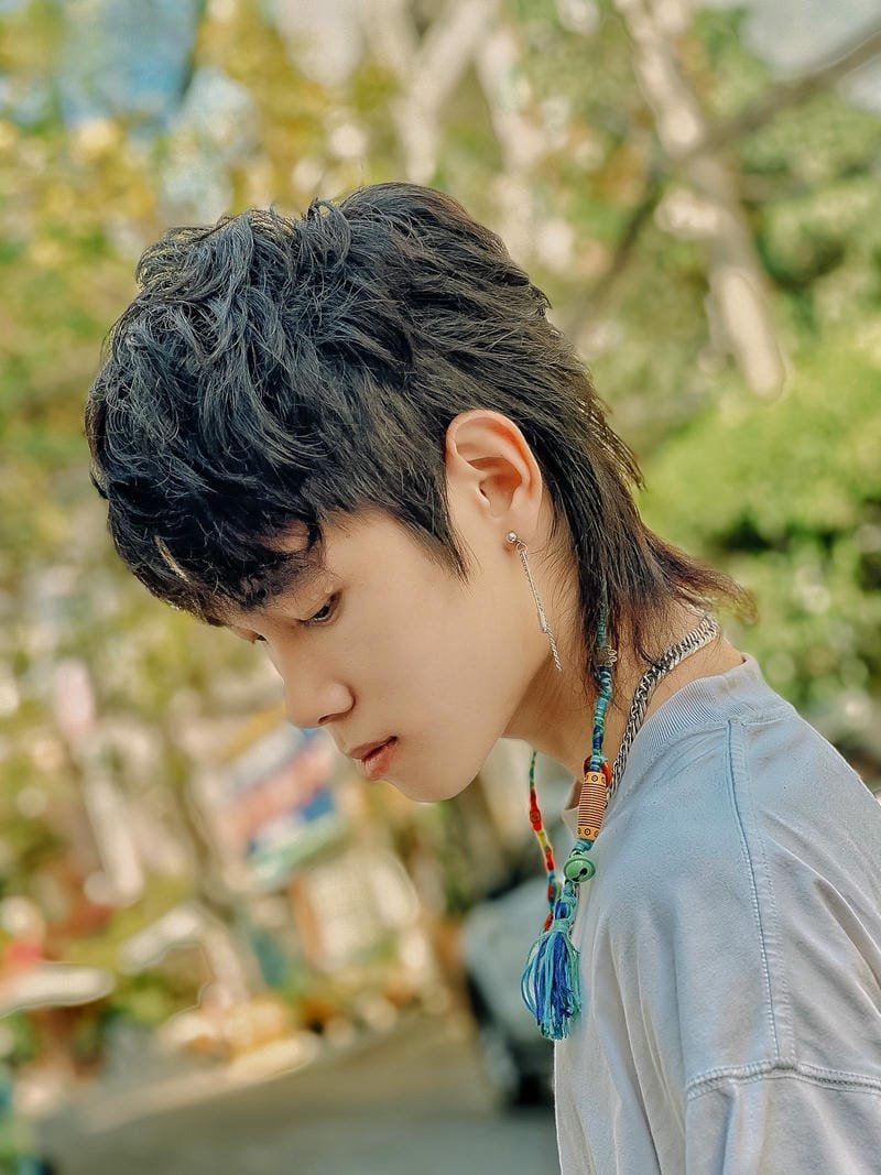 tóc mullet nam trẻ