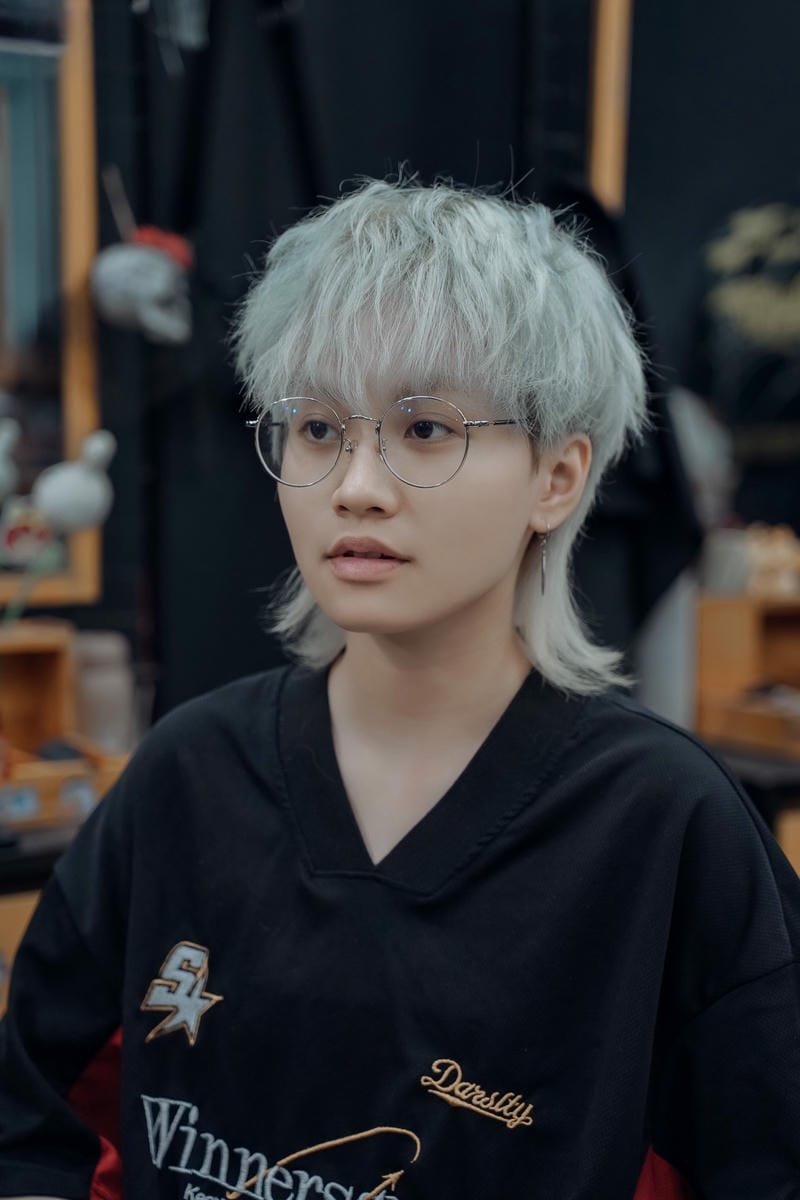 tóc mullet nam