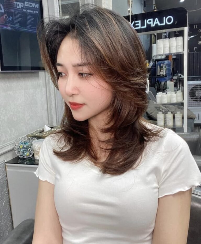 tóc mullet ngắn