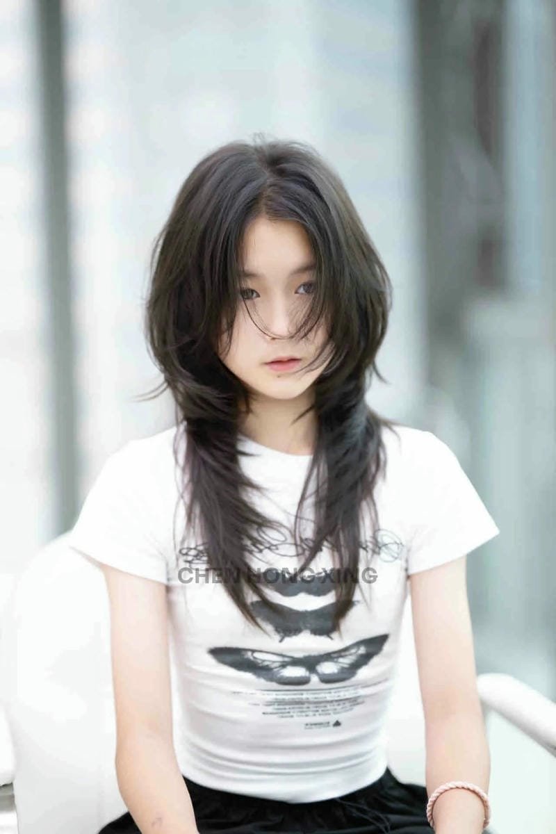tóc mullet nữ cá tính