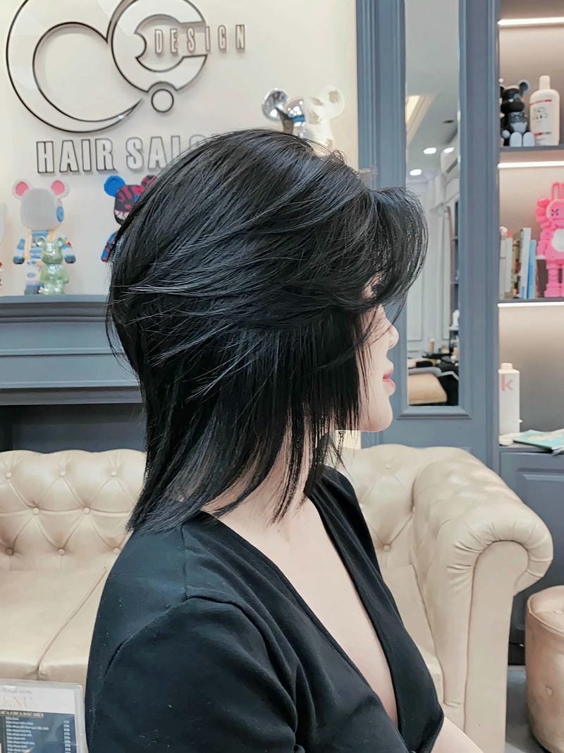 tóc mullet nữ cá tính