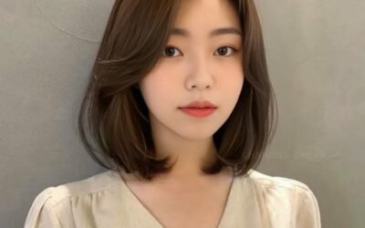 tóc mullet nữ mặt tròn ngắn