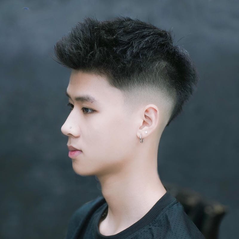 tóc short quiff sơn tùng