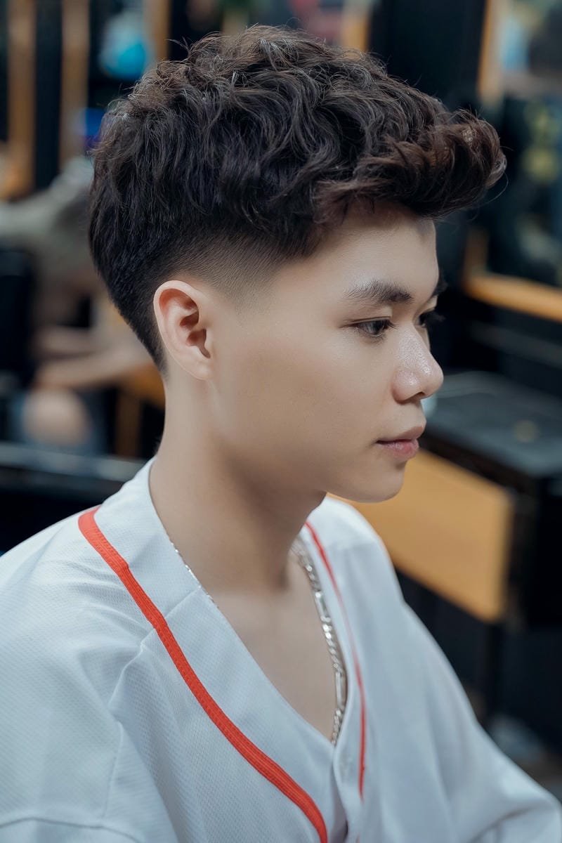 tóc short quiff