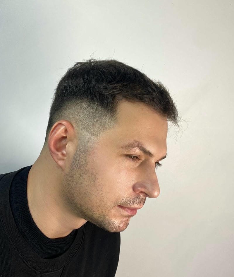 tóc undercut ngắn