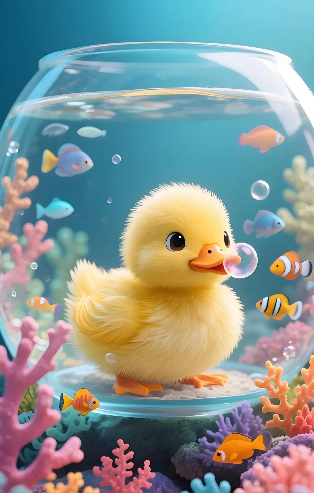 trend con vịt vàng