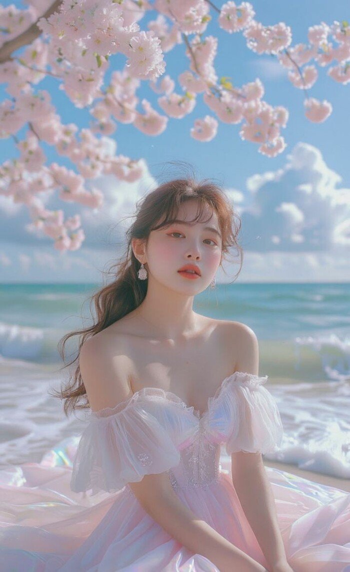 hình nền cô gái 5d