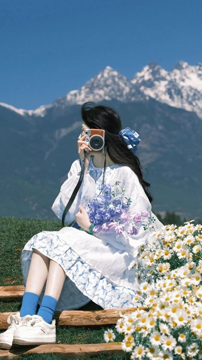 hình nền cô gái đẹp 5d