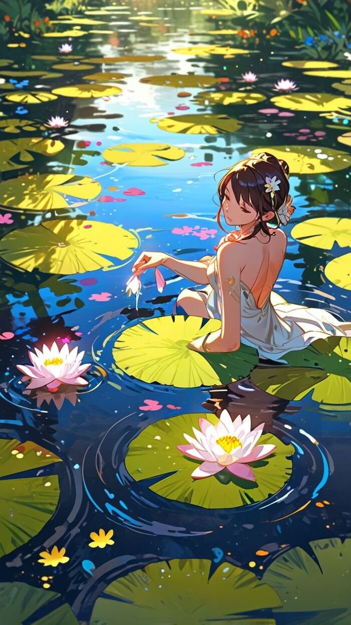 hình nền cô gái đẹp 5k