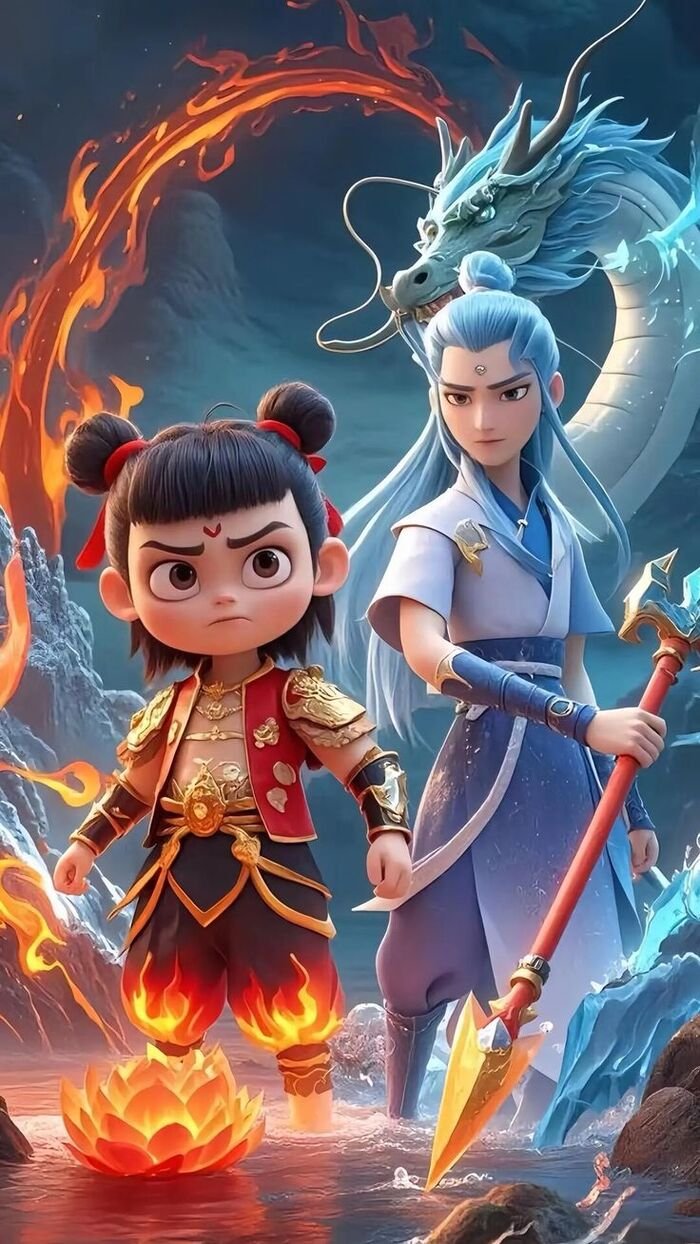 hình nền hoạt hình đẹp 3d
