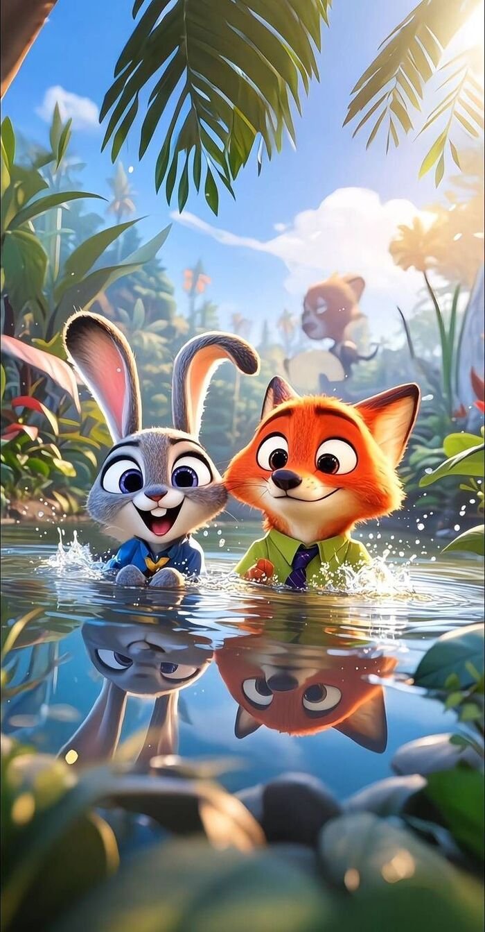 hình nền hoạt hình đẹp 4d