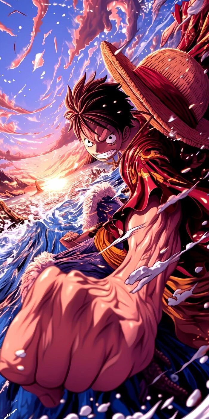 hình nền luffy 3d full