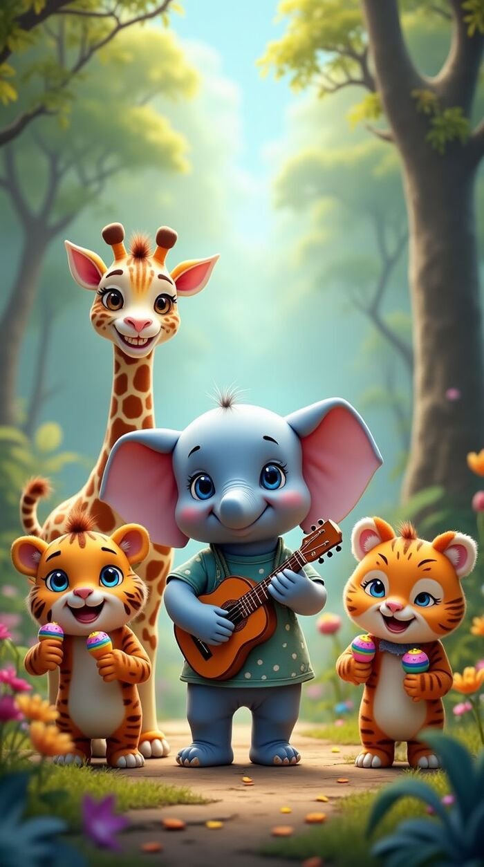 hình nền mầm non 5d